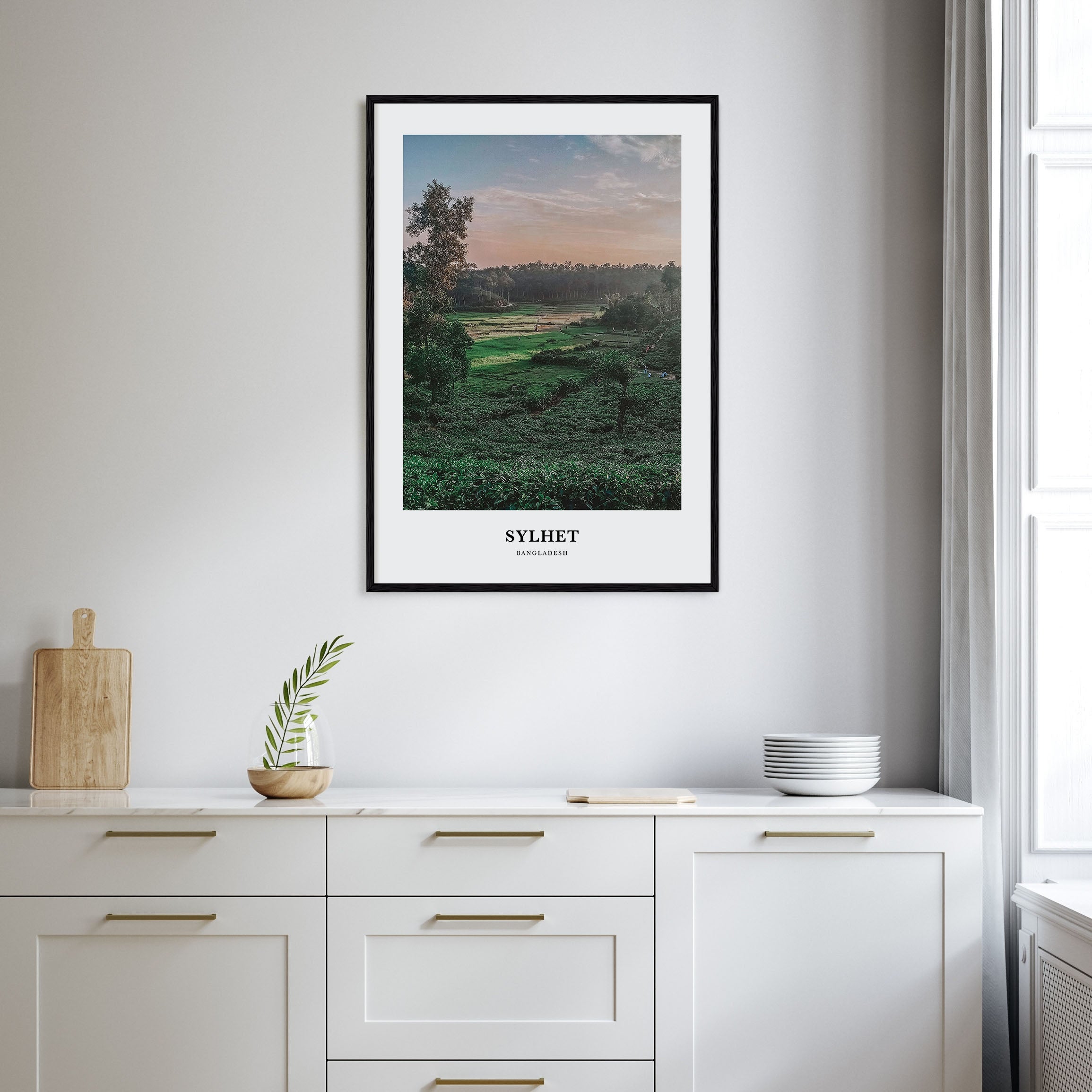 Sylhet Portrait Color Poster