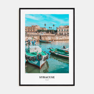 Syracuse, Italy Portrait Color Poster