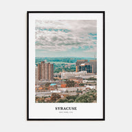 Syracuse, New York Portrait Color Poster