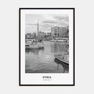 Syria Portrait B&W Poster
