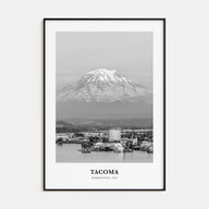 Tacoma Portrait B&W Poster