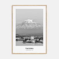 Tacoma Portrait B&W Poster