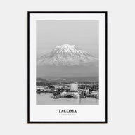 Tacoma Portrait B&W Poster
