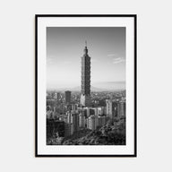 Taipei Photo B&W No 1 Poster