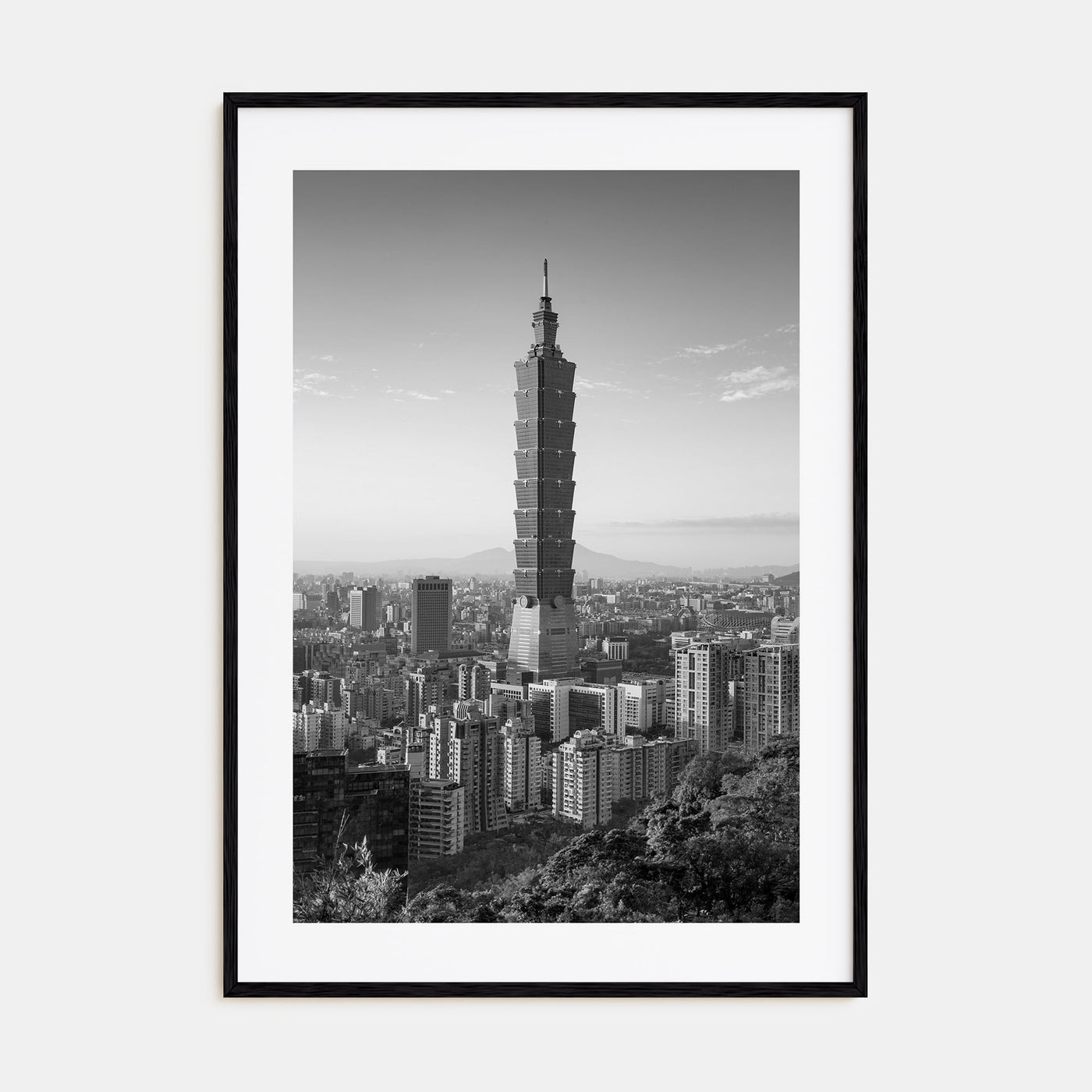 Taipei Photo B&W No 1 Poster