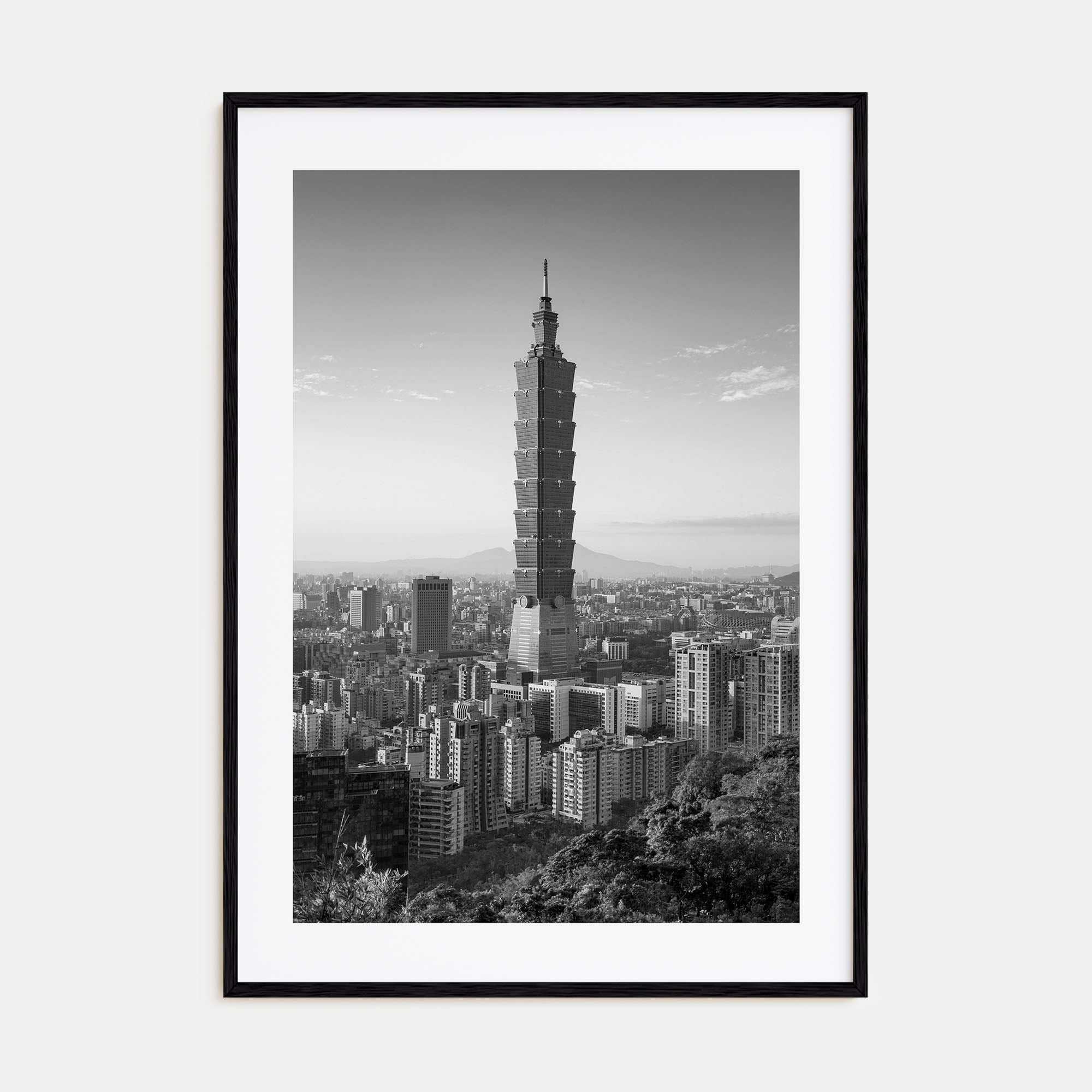 Taipei Photo B&W No 1 Poster
