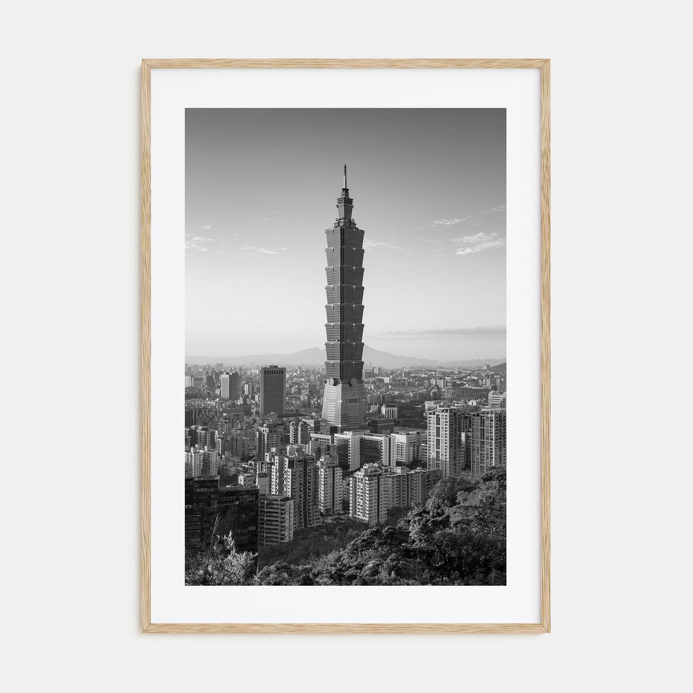 Taipei Photo B&W No 1 Poster