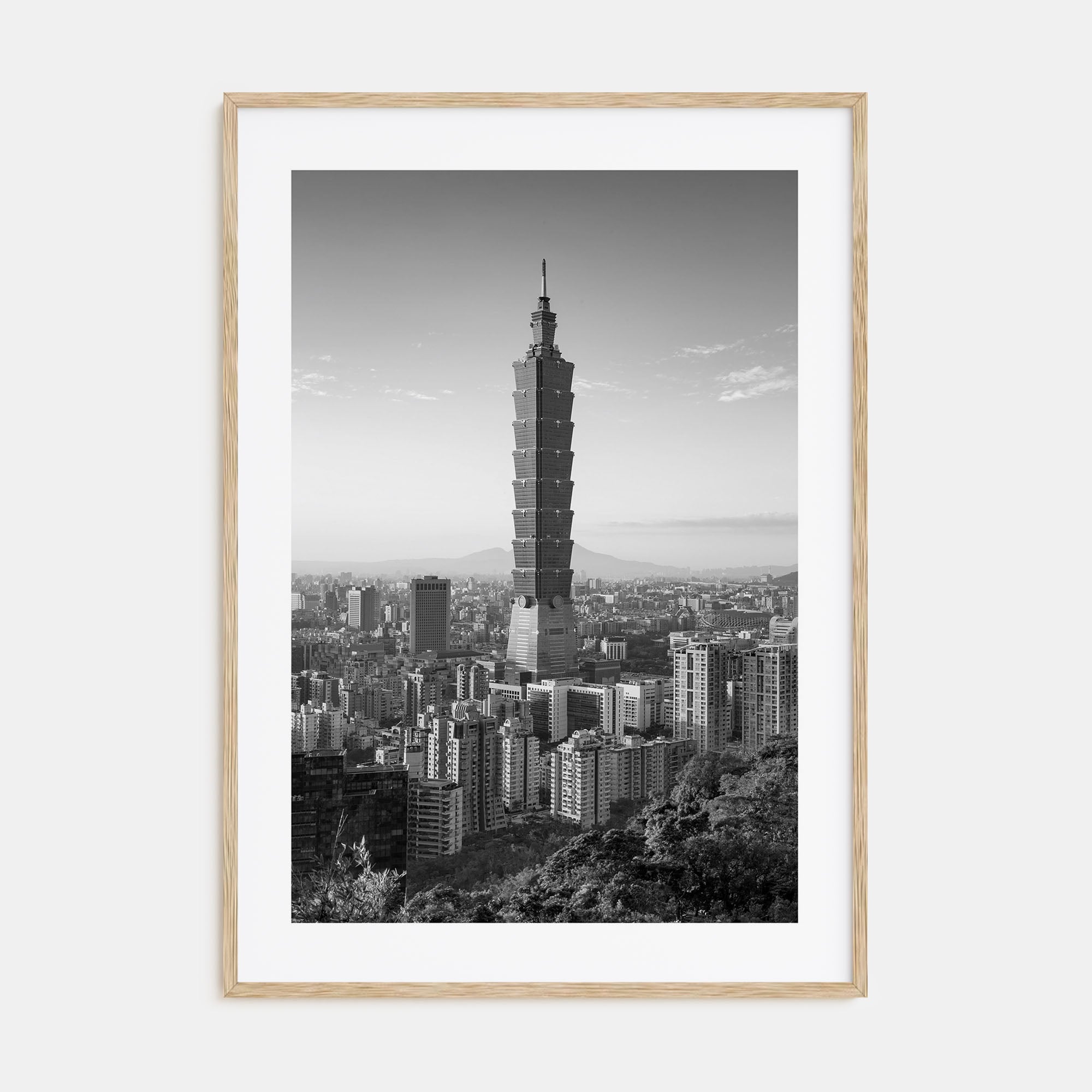 Taipei Photo B&W No 1 Poster