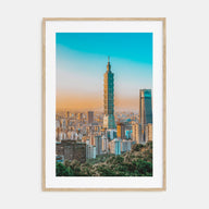 Taipei Photo Color No 1 Poster