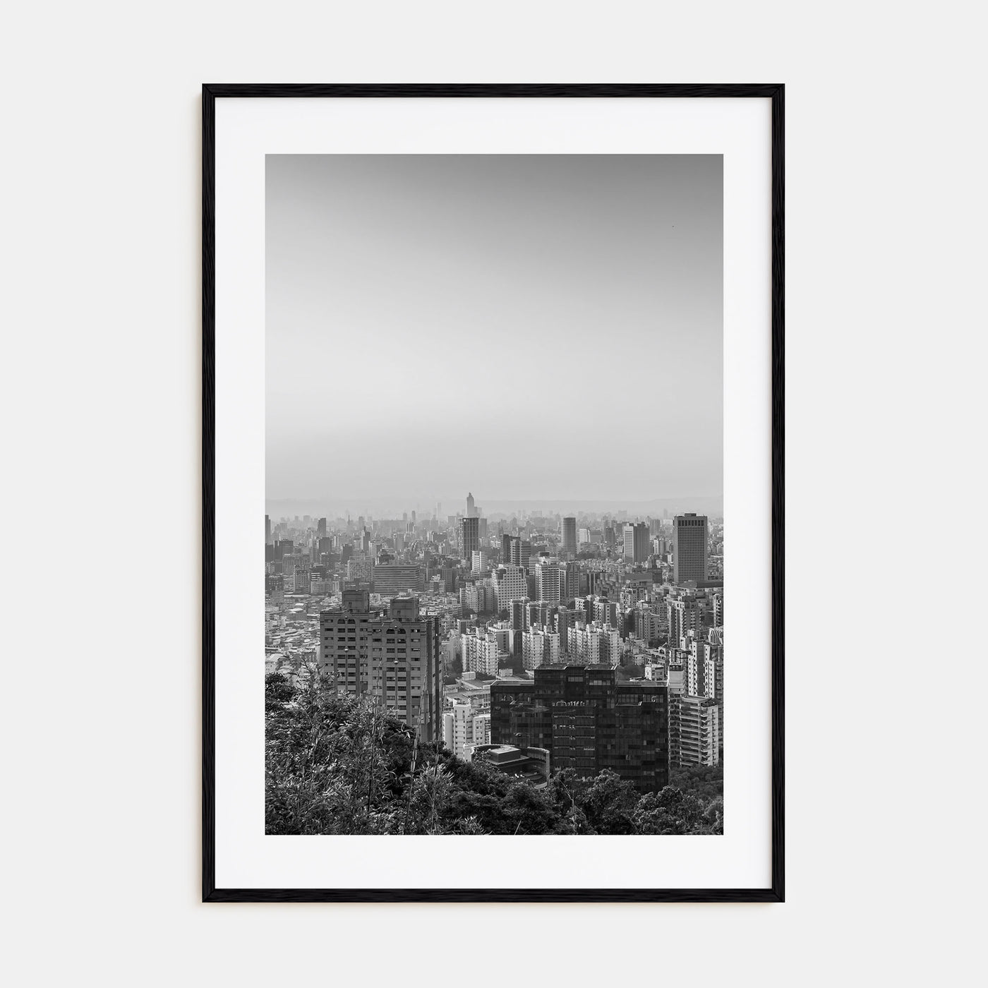 Taiwan Photo B&W Poster