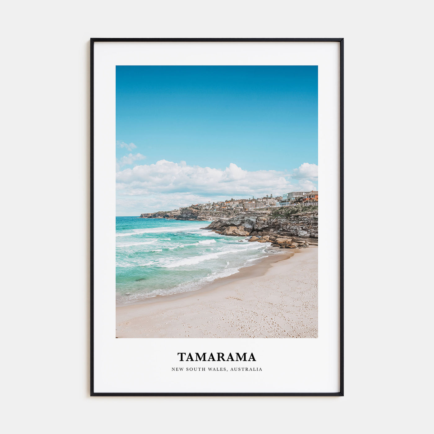 Tamarama Portrait Color Poster