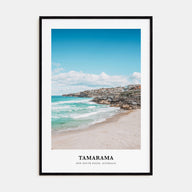 Tamarama Portrait Color Poster