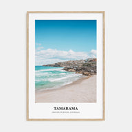 Tamarama Portrait Color Poster