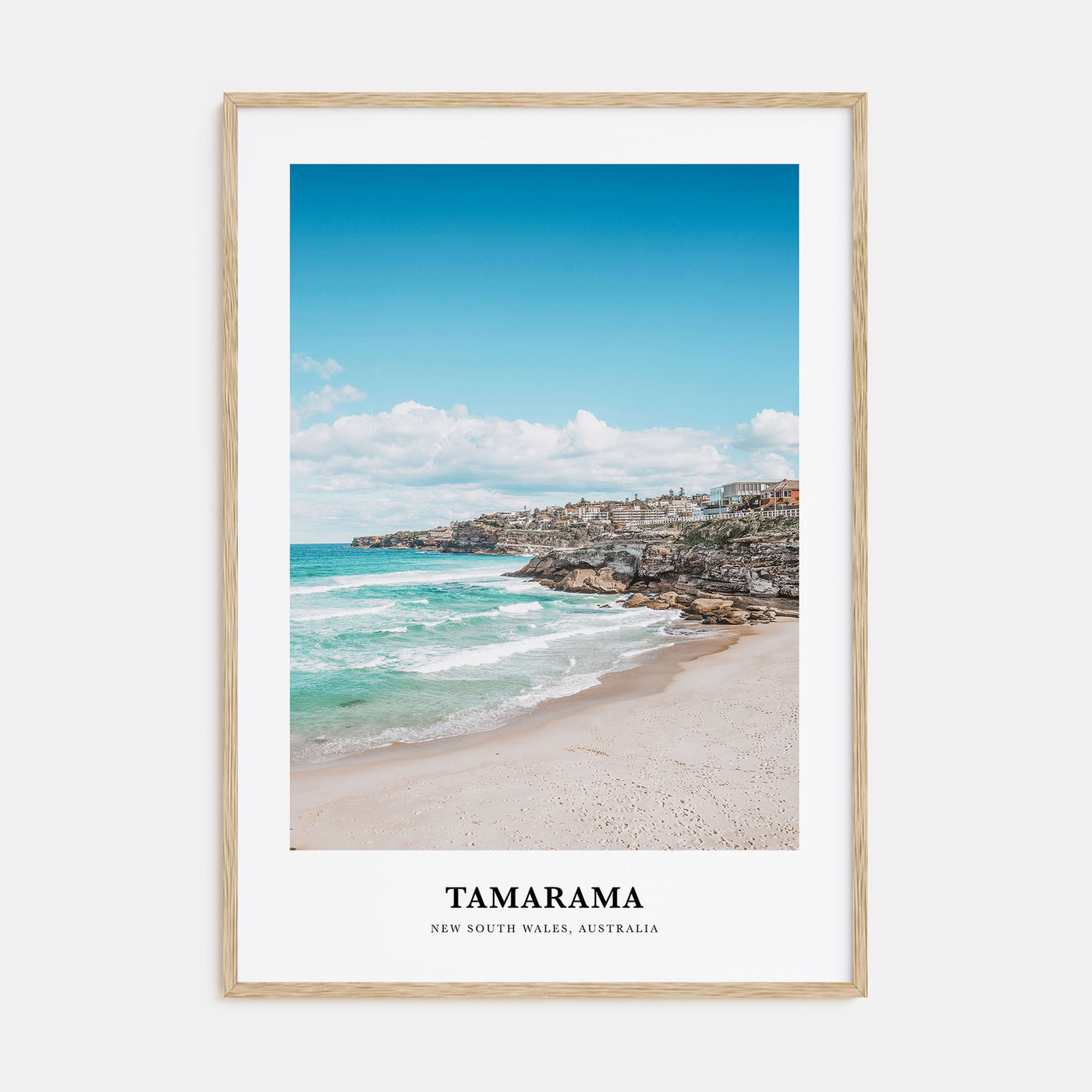 Tamarama Portrait Color Poster