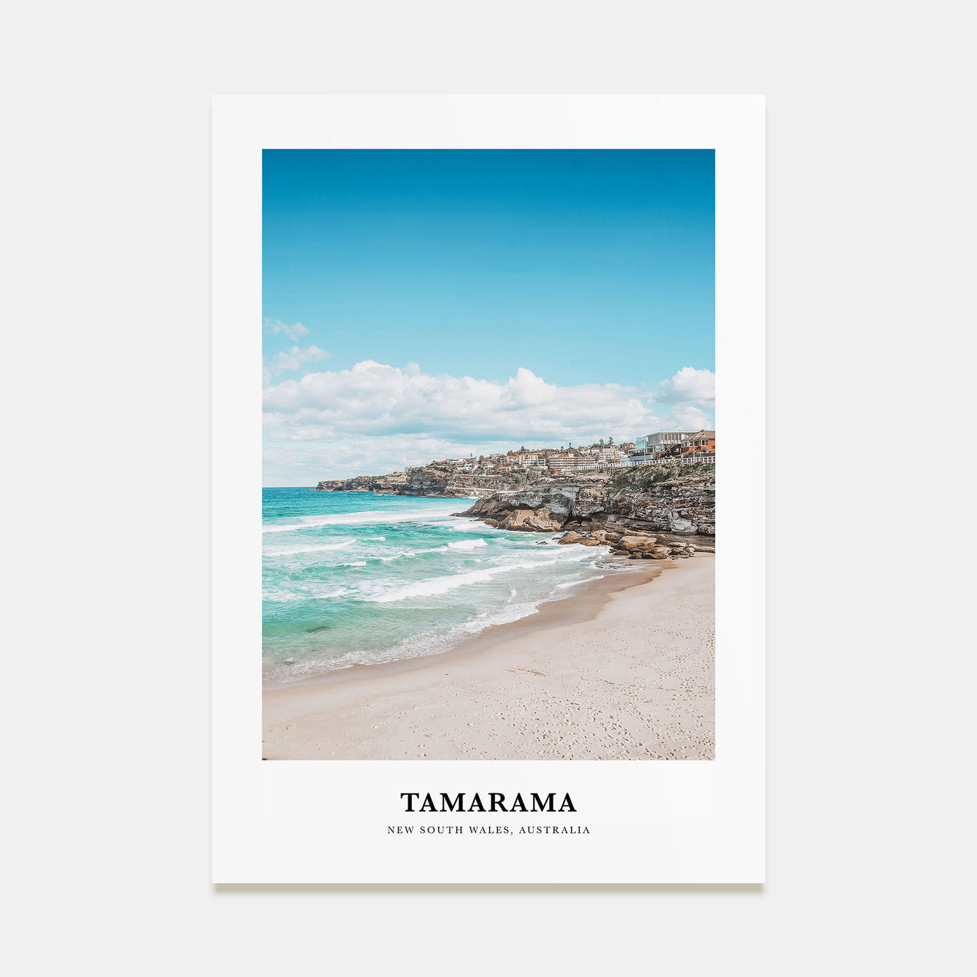 Tamarama Portrait Color Poster