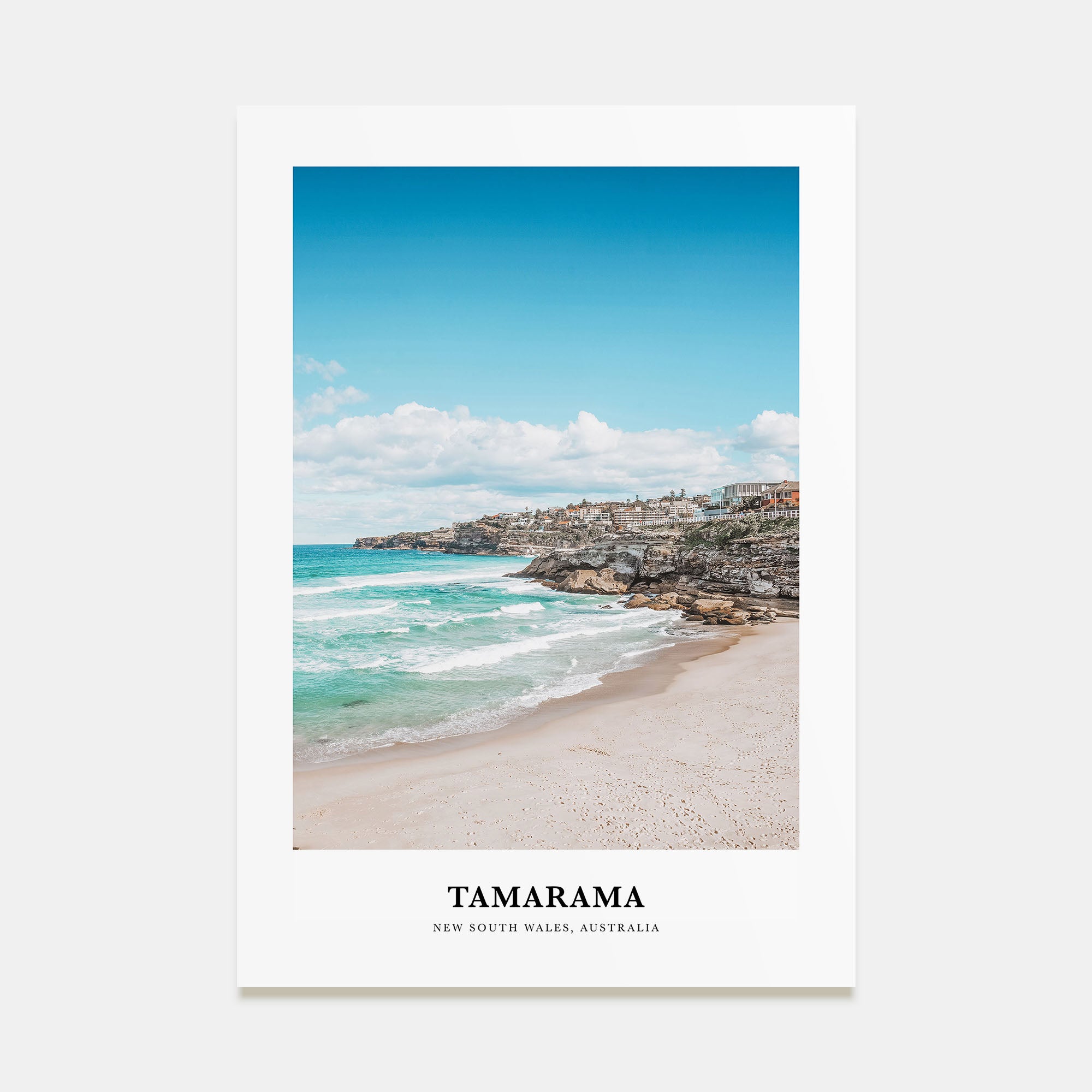 Tamarama Portrait Color Poster