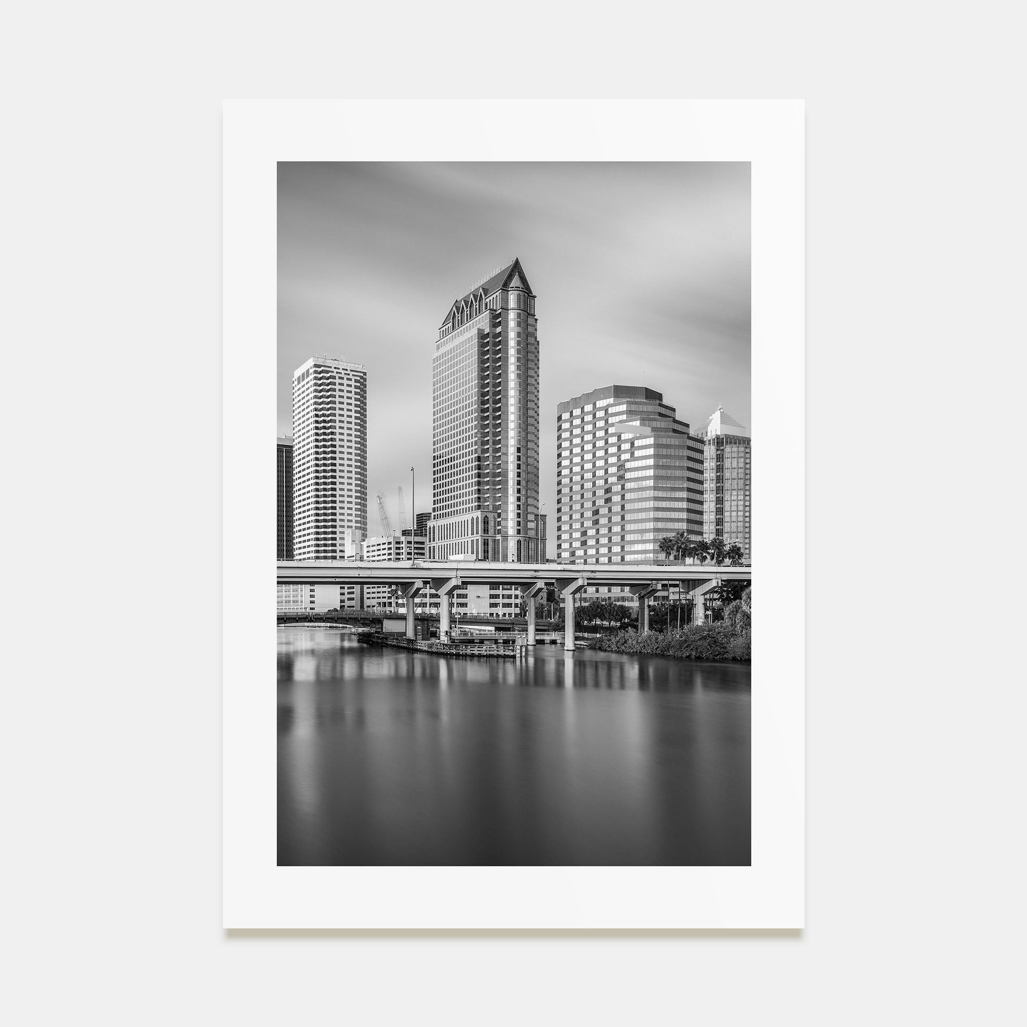 Tampa Photo B&W No 1 Poster