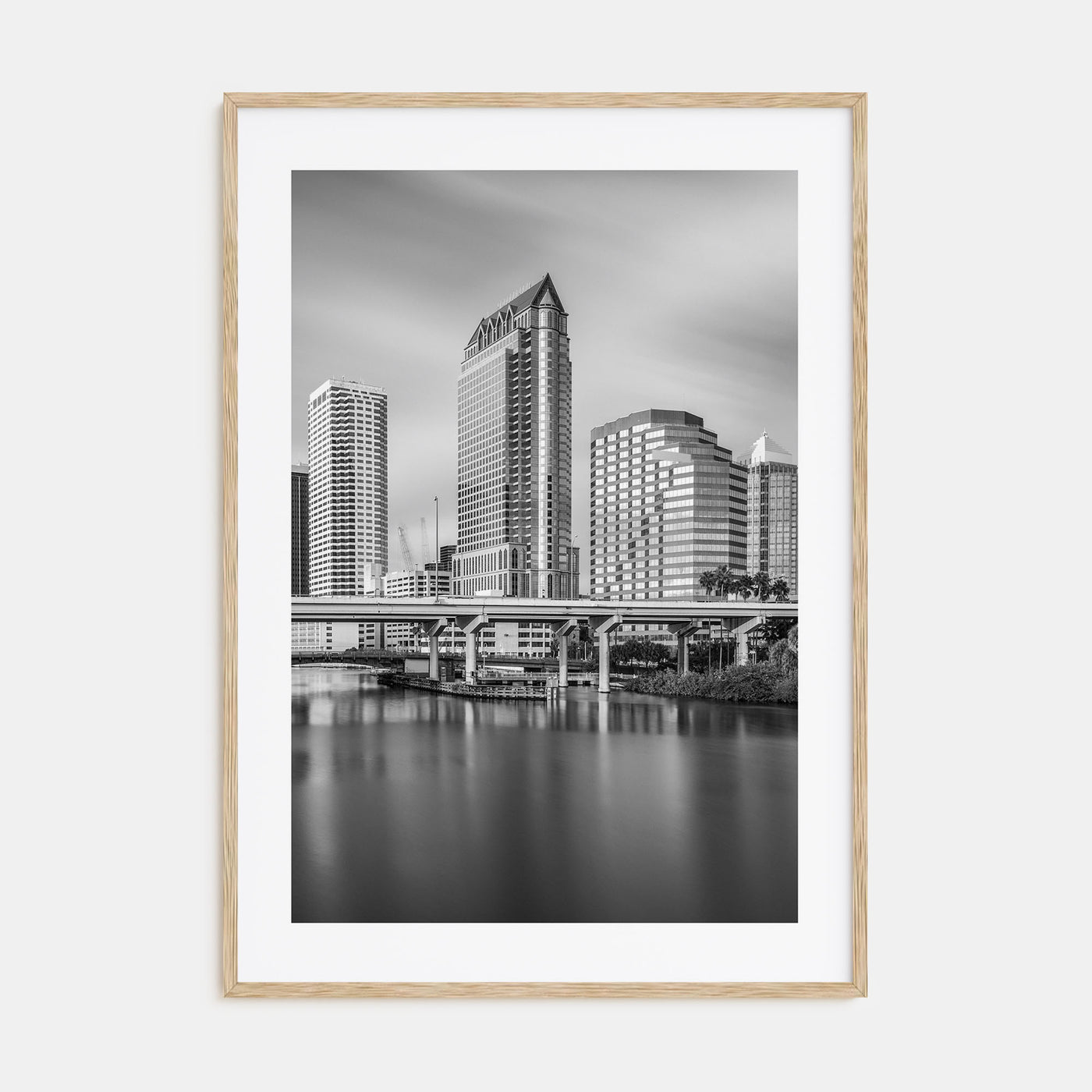 Tampa Photo B&W No 1 Poster