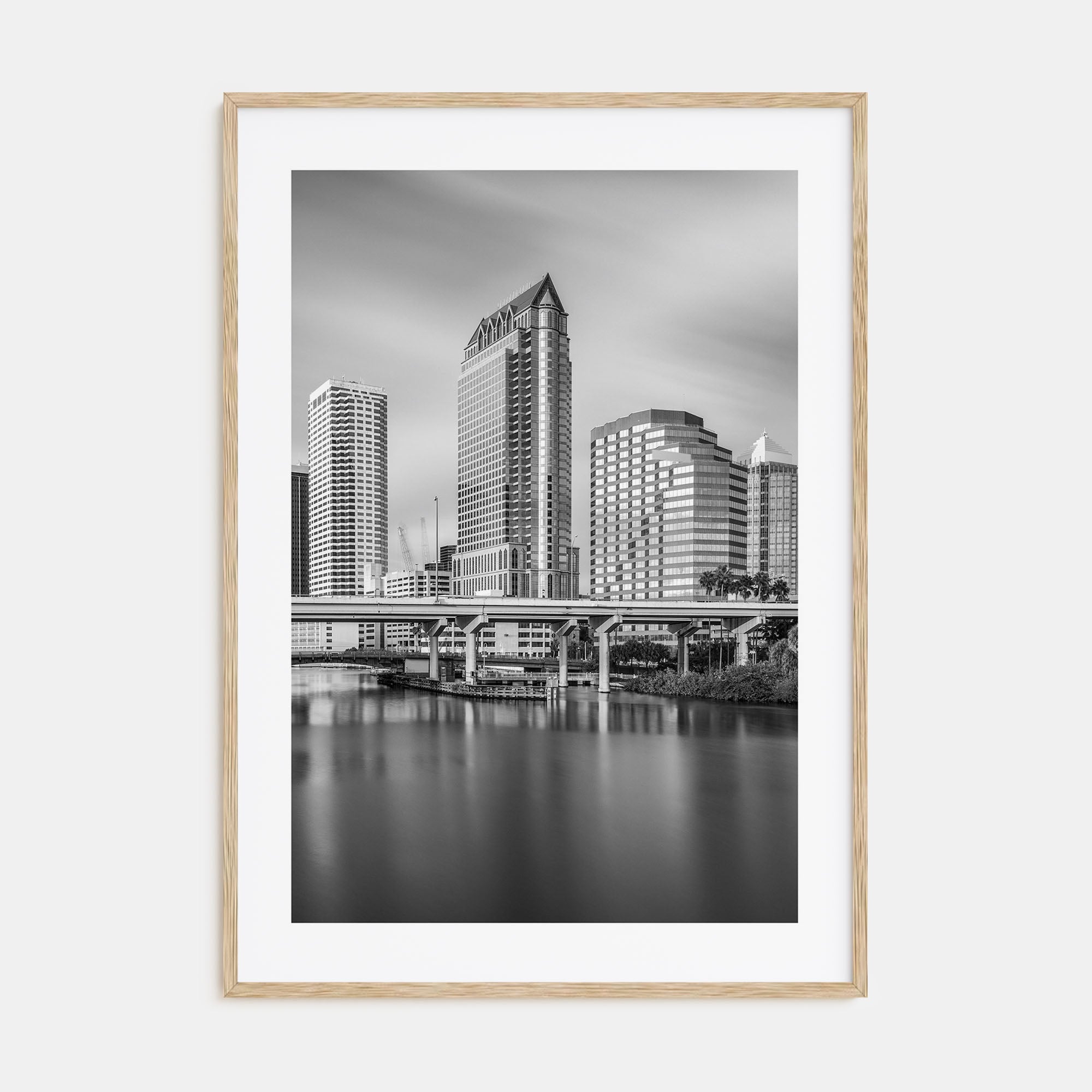 Tampa Photo B&W No 1 Poster