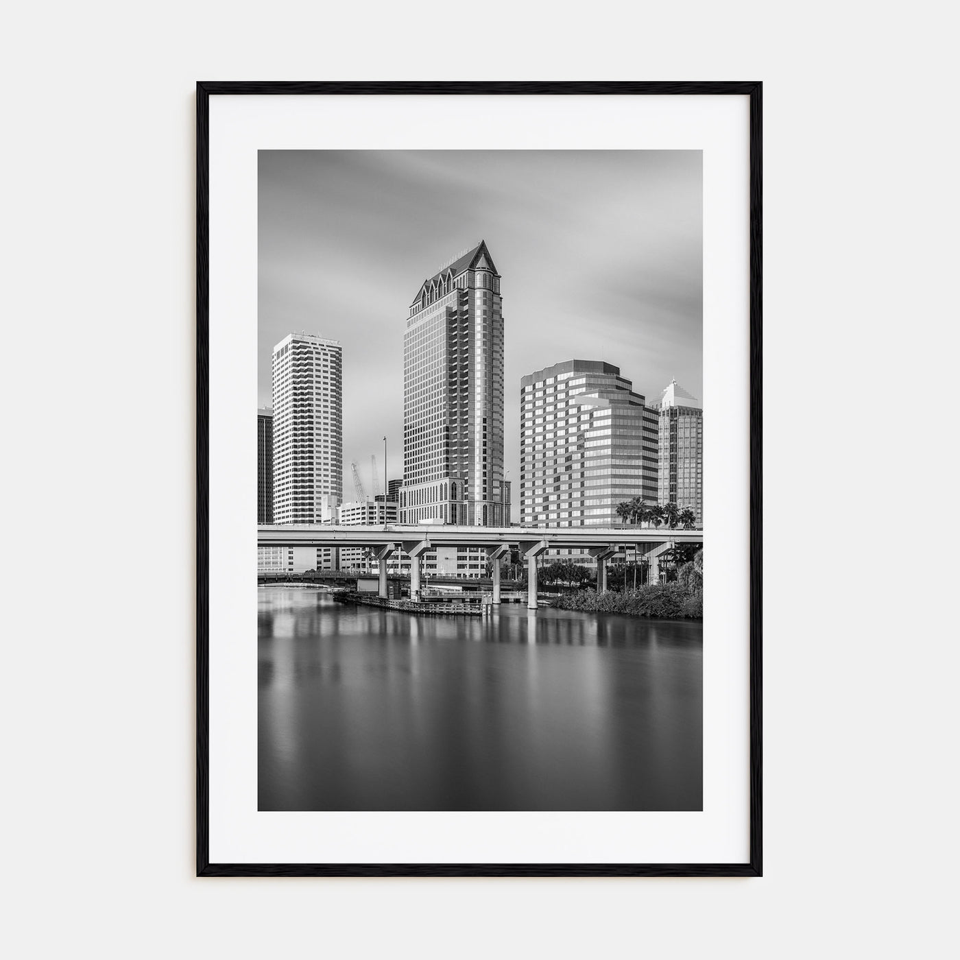 Tampa Photo B&W No 1 Poster