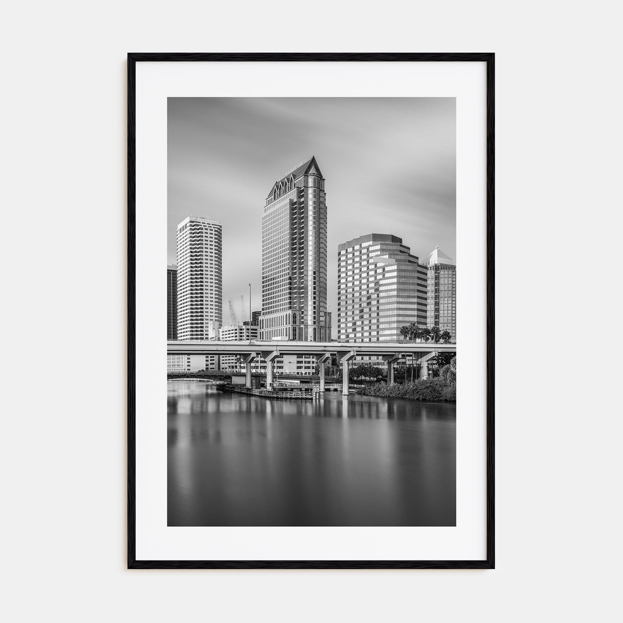 Tampa Photo B&W No 1 Poster