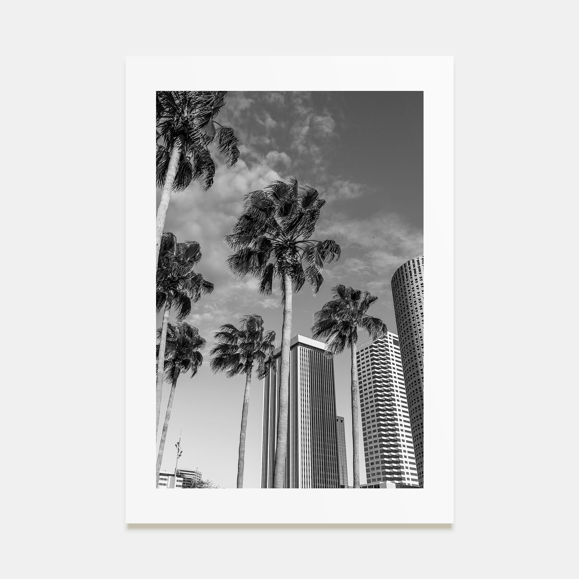 Tampa Photo B&W No 3 Poster