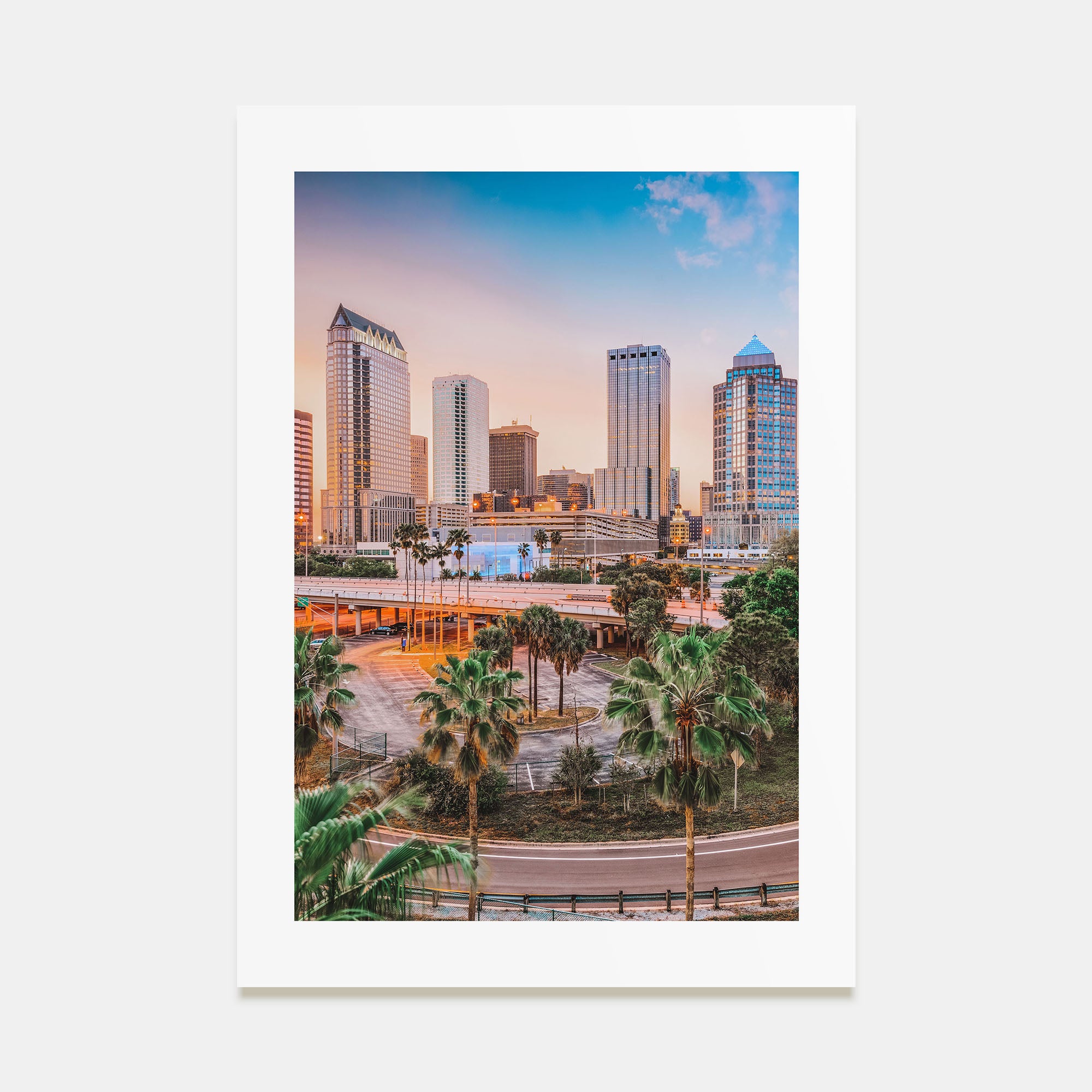 Tampa Photo Color No 1 Poster