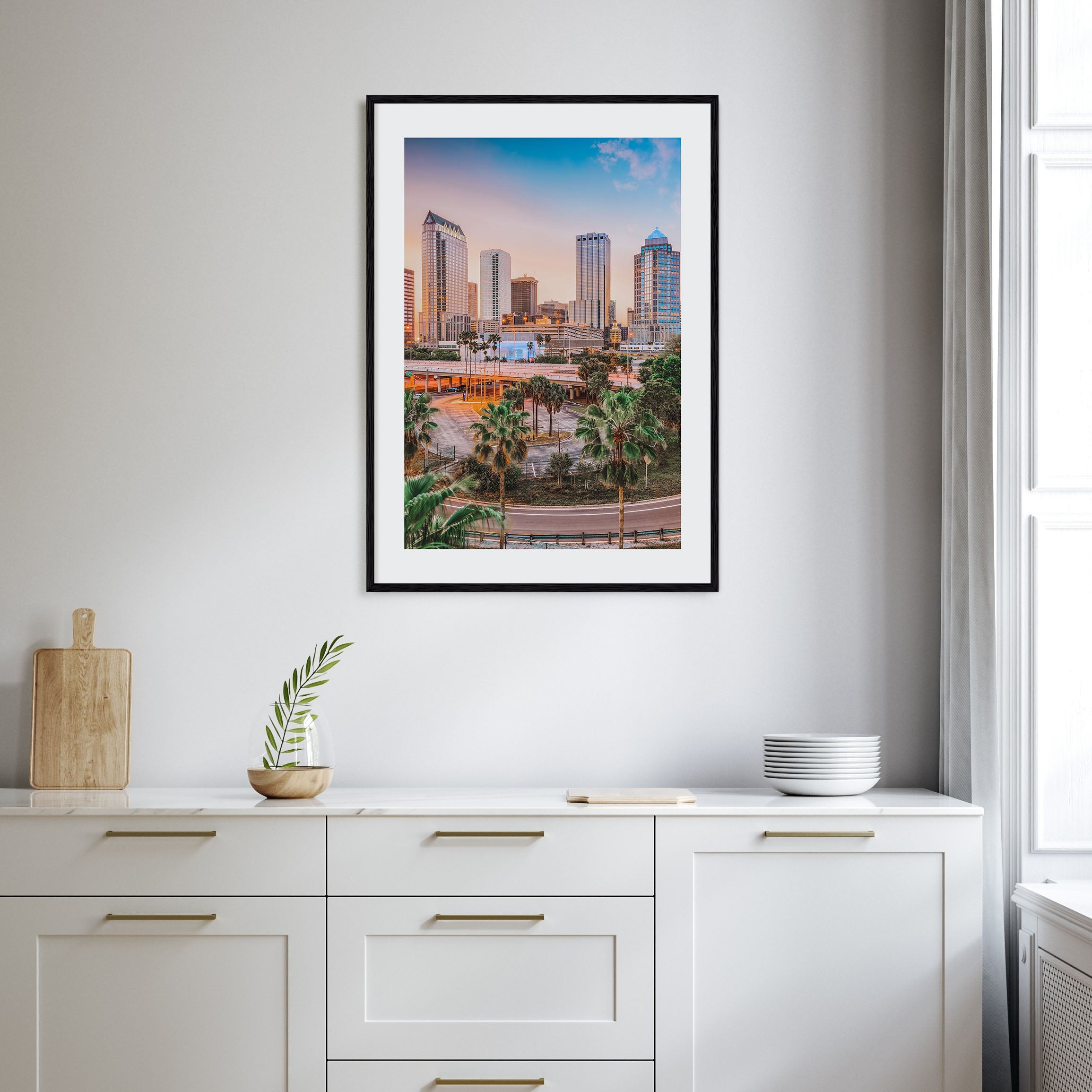 Tampa Photo Color No 1 Poster