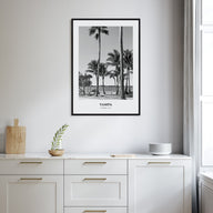 Tampa Portrait B&W No 3 Poster