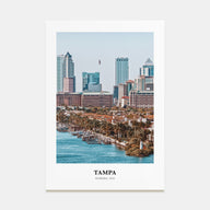 Tampa Portrait Color No 2 Poster