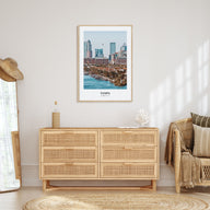 Tampa Portrait Color No 2 Poster