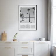 Tampa Travel B&W No 2 Poster