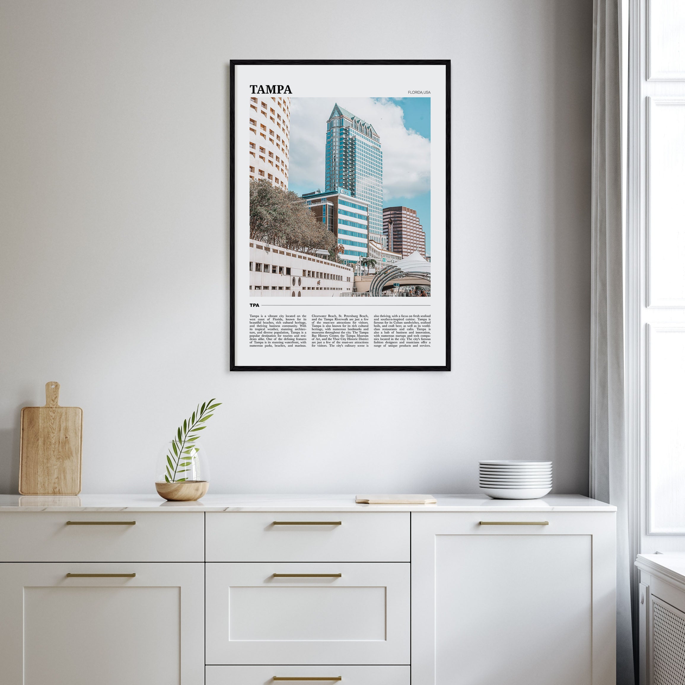 Tampa Travel Color No 1 Poster