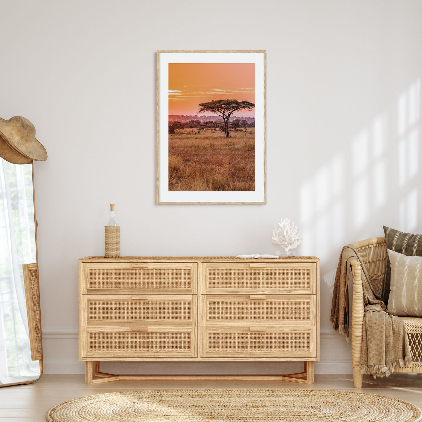 Tanzania Photo Color Poster
