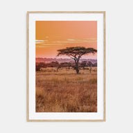 Tanzania Photo Color Poster