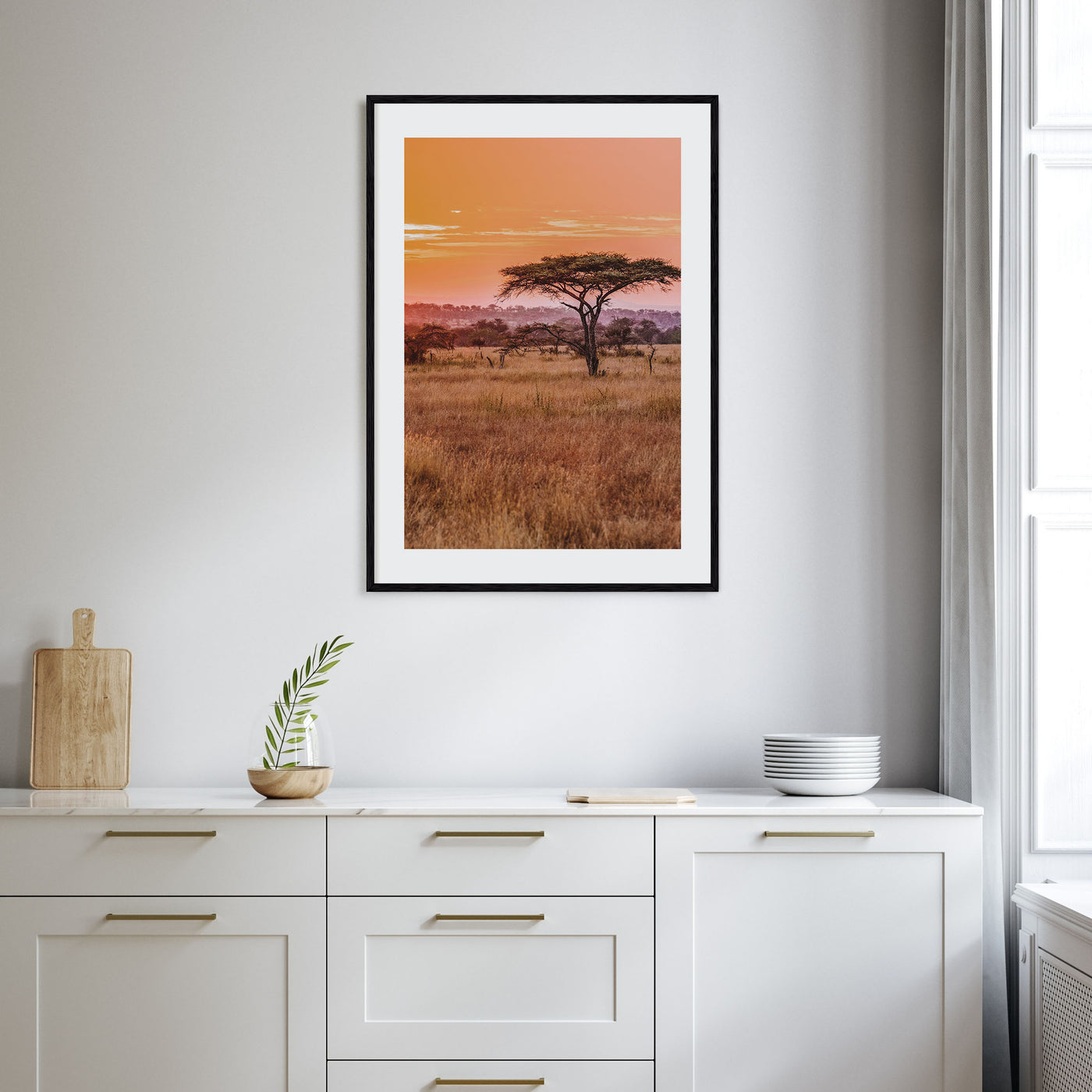Tanzania Photo Color Poster