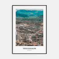 Tegucigalpa Portrait Color Poster