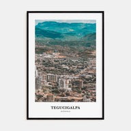 Tegucigalpa Portrait Color Poster