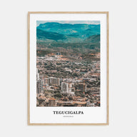 Tegucigalpa Portrait Color Poster