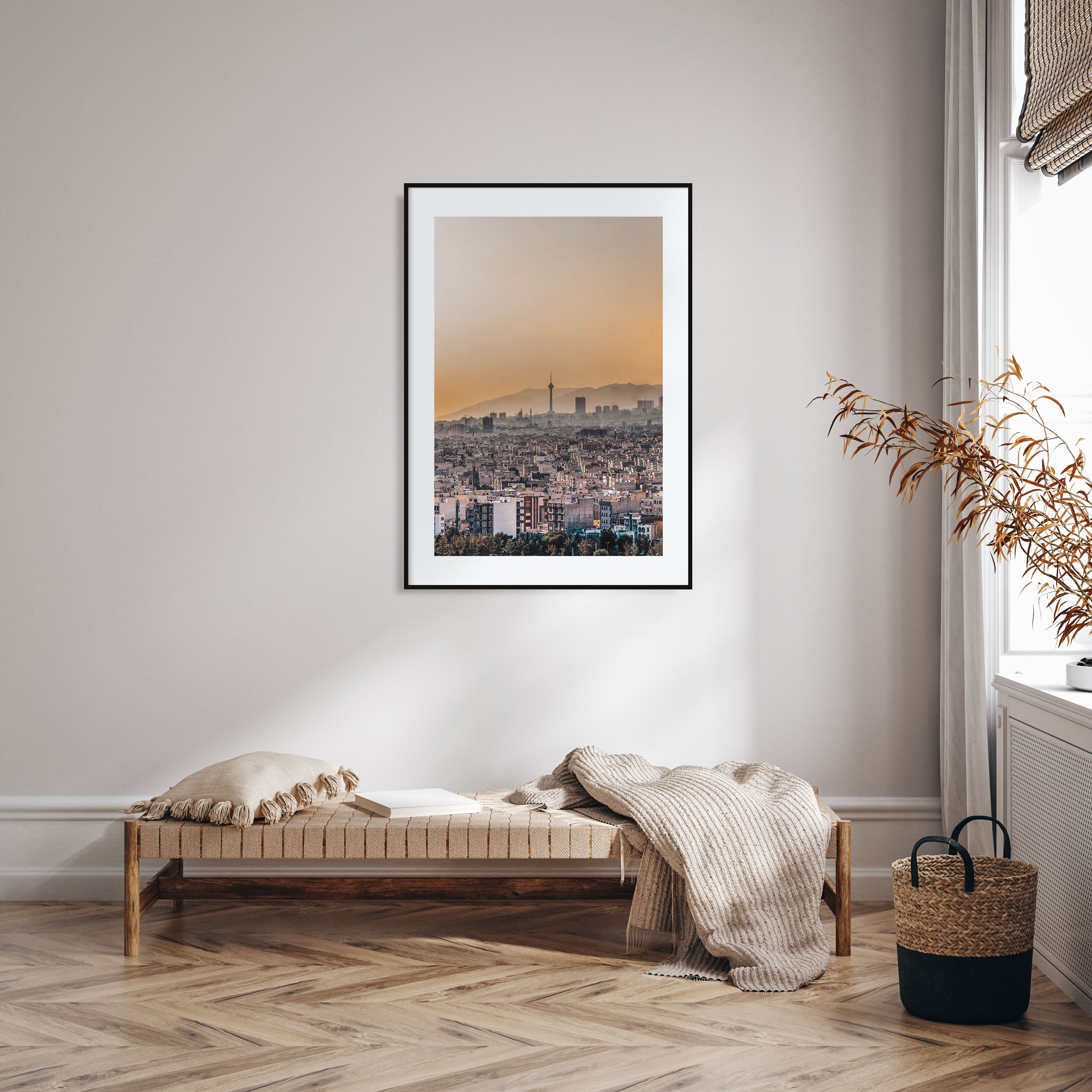 Tehran Photo Color Poster