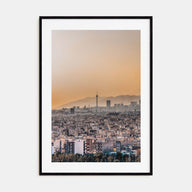 Tehran Photo Color Poster