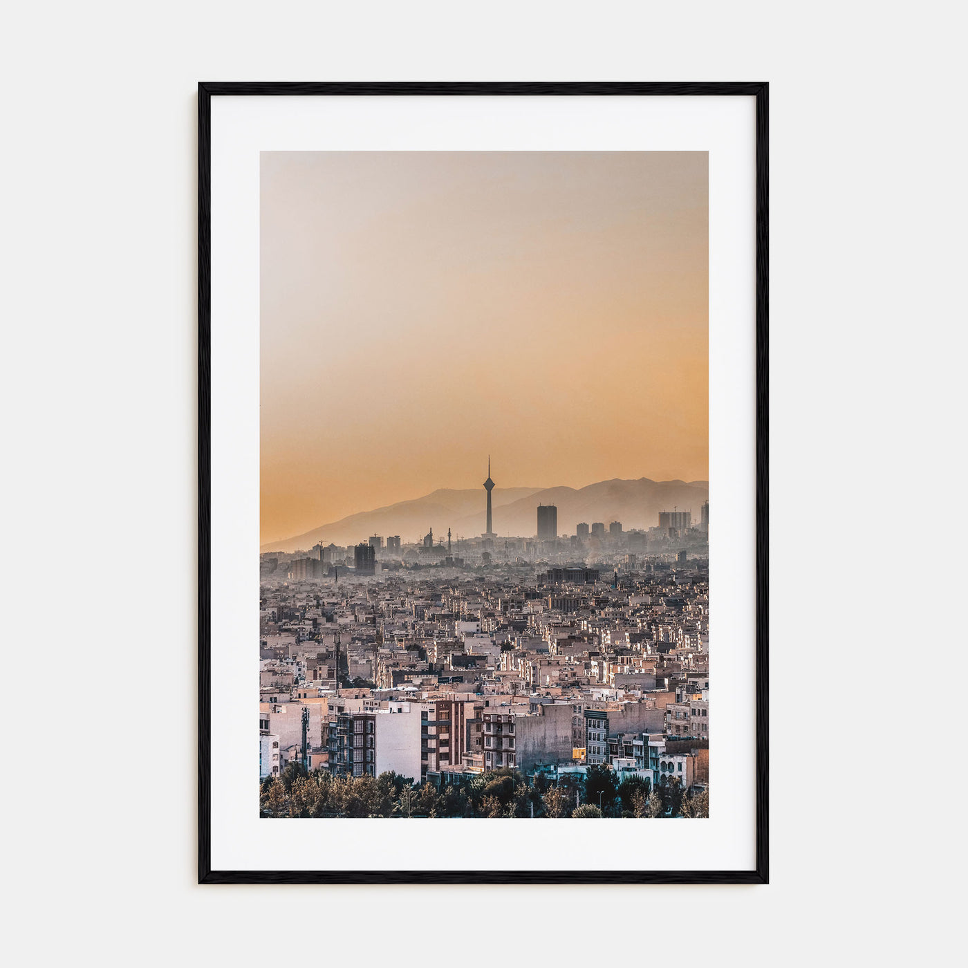 Tehran Photo Color Poster