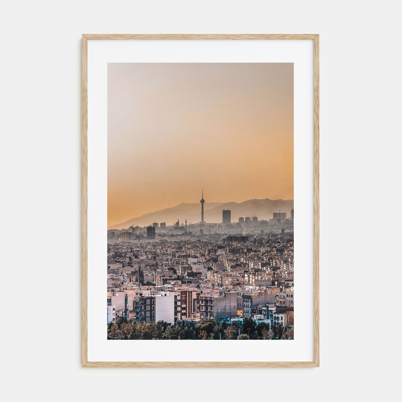 Tehran Photo Color Poster