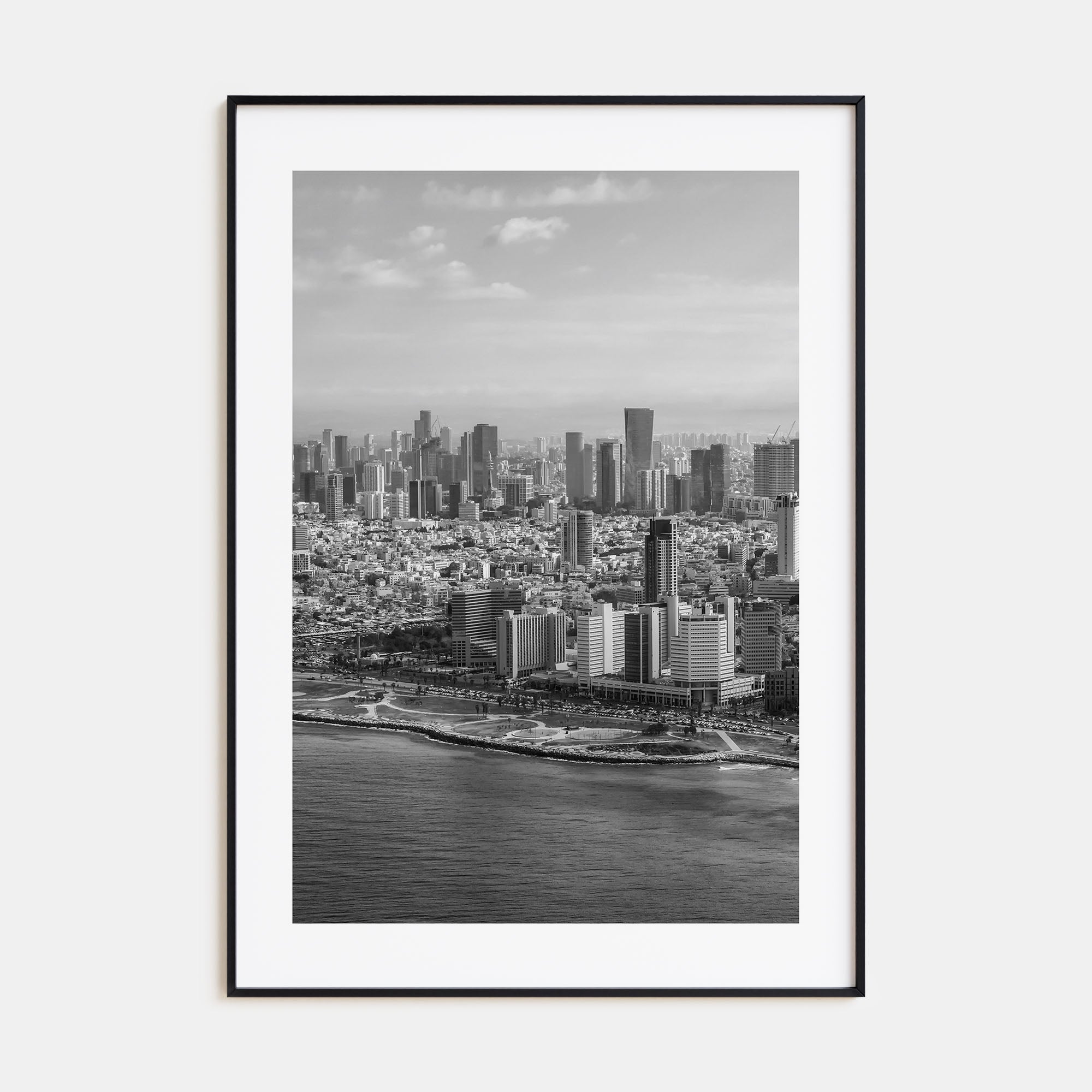 Tel Aviv Photo B&W No 1 Poster