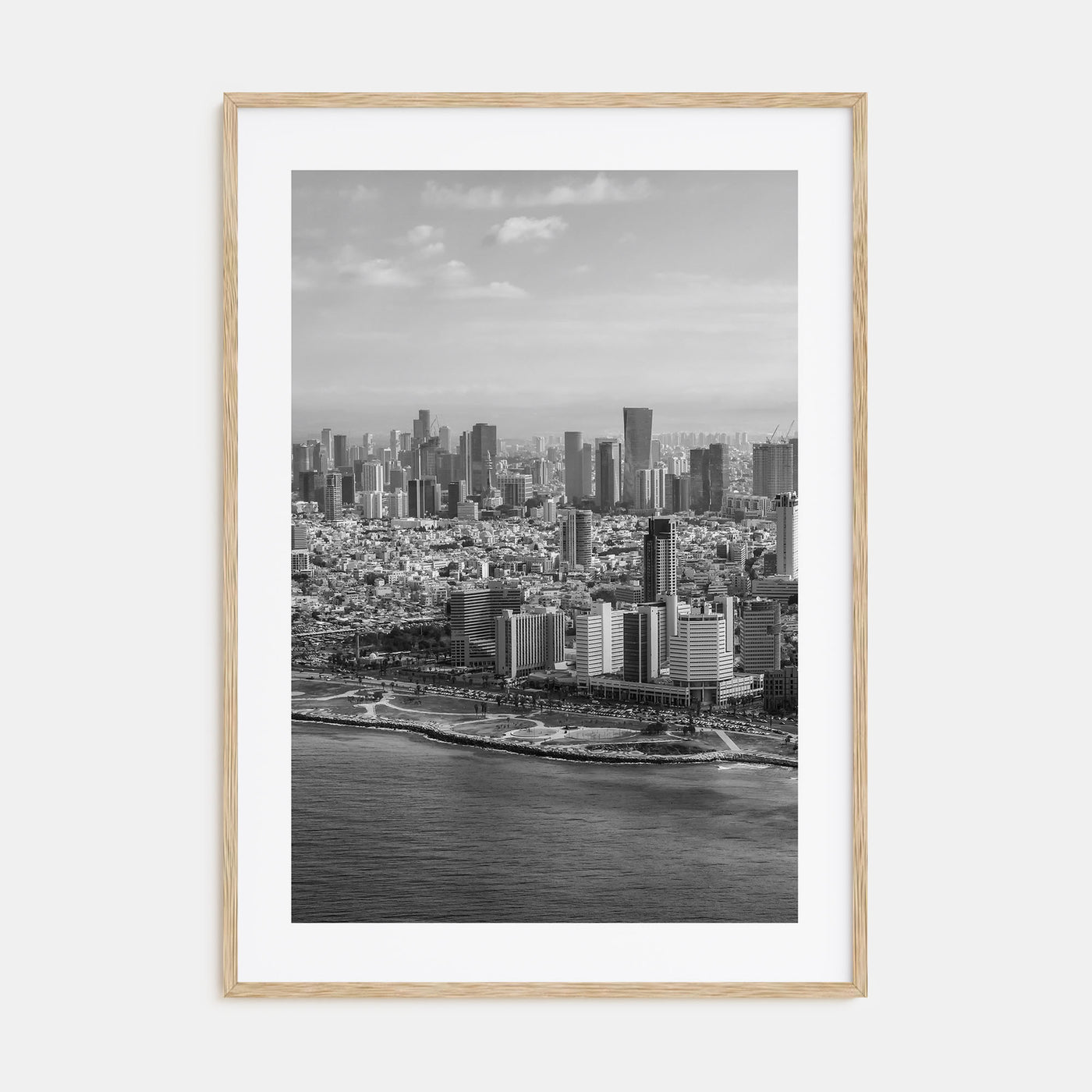 Tel Aviv Photo B&W No 1 Poster