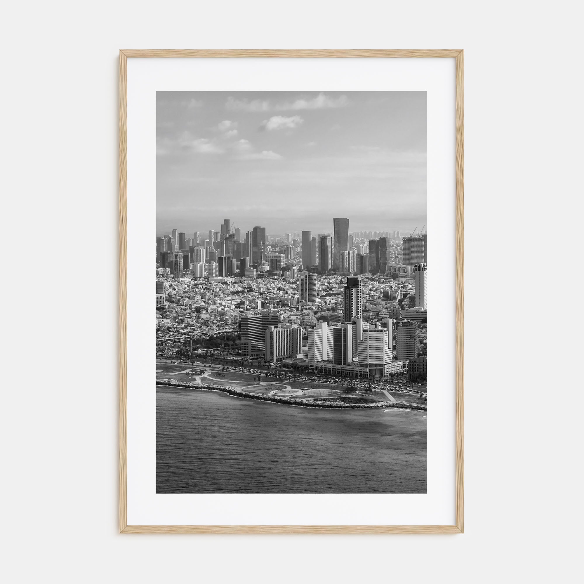 Tel Aviv Photo B&W No 1 Poster