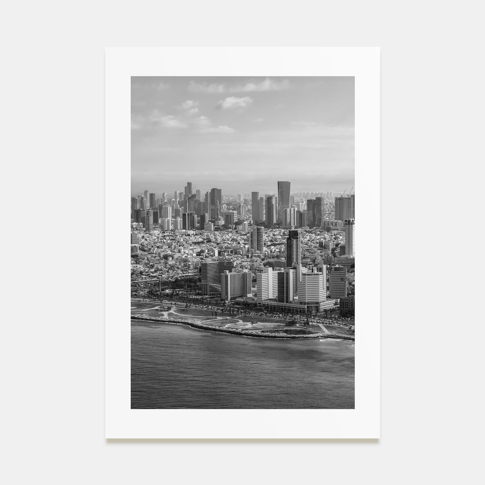 Tel Aviv Photo B&W No 1 Poster