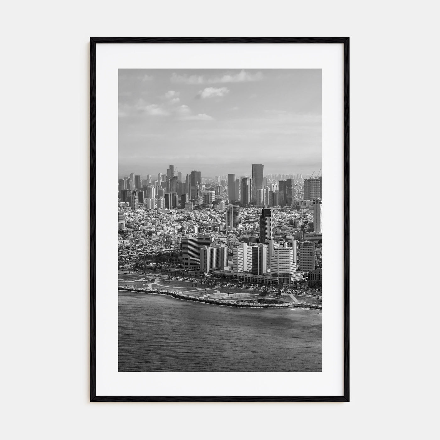 Tel Aviv Photo B&W No 1 Poster
