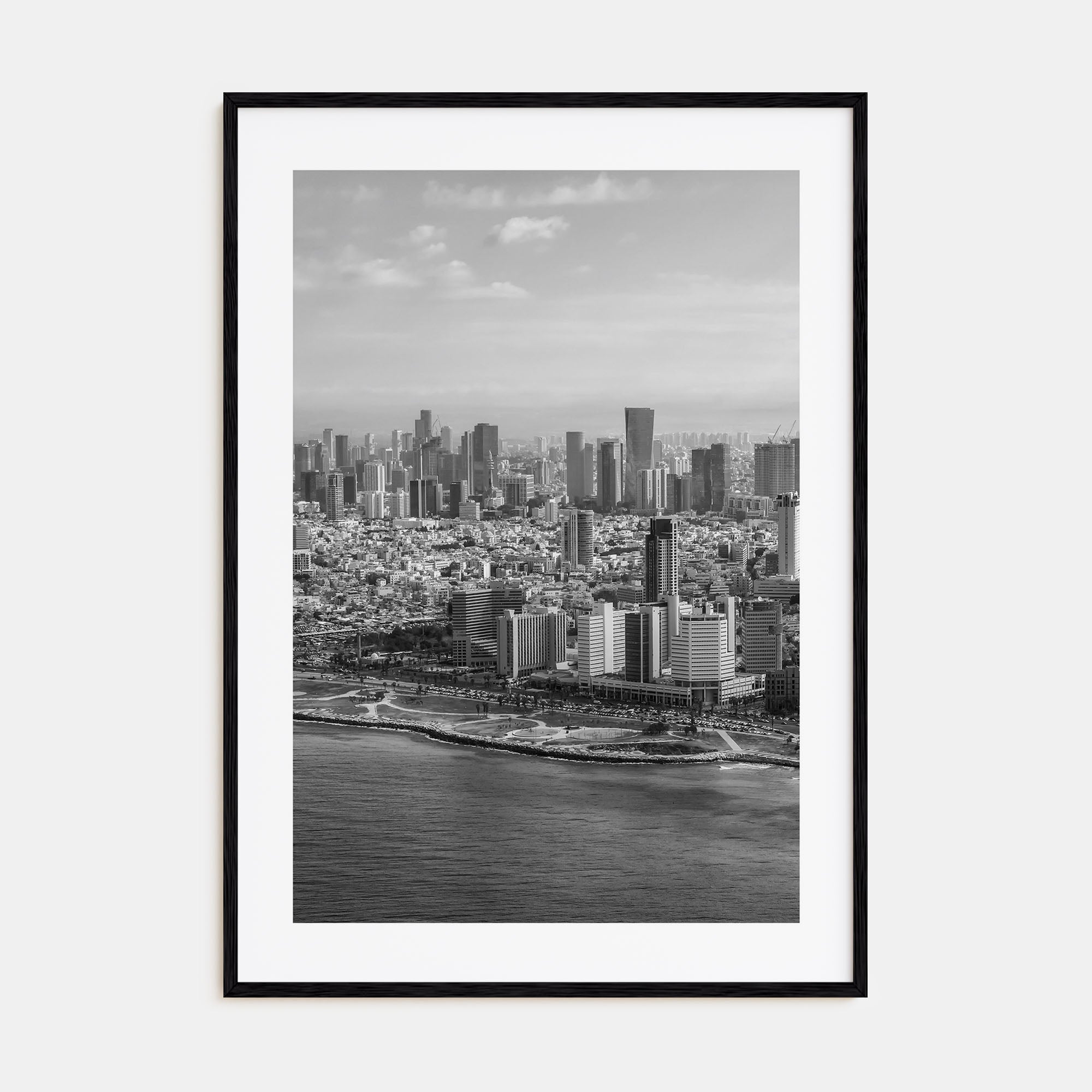 Tel Aviv Photo B&W No 1 Poster
