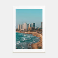 Tel Aviv Photo Color No 1 Poster